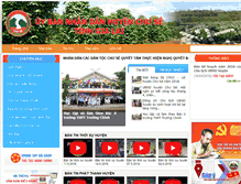 Tablet Screenshot of chuse.gialai.gov.vn